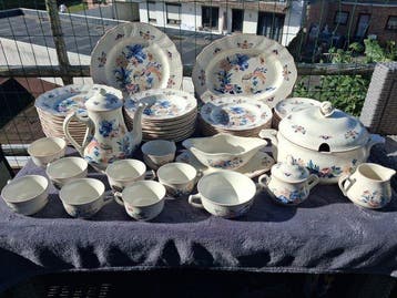 Keramis Boch - Tafelservies voor 12 - Keramiek - Large Boch