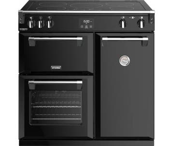 Stoves Richmond S900 Ei Deluxe Zwart Inductiekookplaat, Witgoed en Apparatuur, Fornuizen, Ophalen of Verzenden, Nieuw
