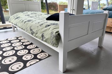 Rockwood® Tienerbed Alex Wit met  lattenbodem, Ophalen of Verzenden, Nieuw