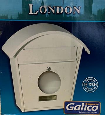 Galico - Galico Brievenbus London Wit, Ophalen of Verzenden, Nieuw