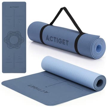 Actiget® Yogamat - Extra Dik - Inclusief Draagriem - 183 x, Ophalen of Verzenden, Nieuw