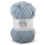 DROPS Merino Extra Fine Uni Colour - 15 lichtgrijs/groen -, Ophalen of Verzenden, Nieuw