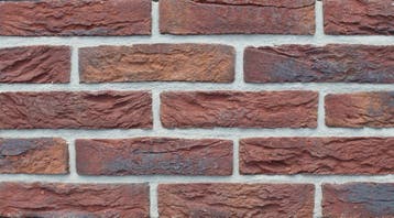 art. 1127A antiek paars blauw handvorm waalformaat, Nieuw