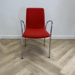 Kush + Co set van 8 stuks koppelbare zaalstoelen met kar,, Ophalen of Verzenden, Gebruikt, Stof, Vijf, Zes of meer stoelen