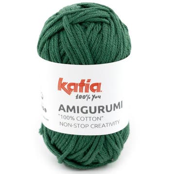 Katia Amigurumi 20 gram - 08 Groen - Haakkatoen Garen, Ophalen of Verzenden, Nieuw