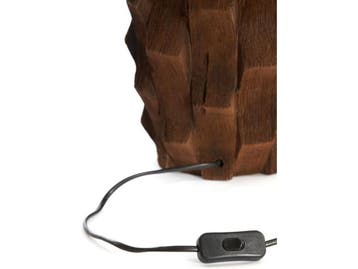Light & Living Tafellamp Takabe - Ø20cm - Hout - Bruin -, Verzenden, Nieuw