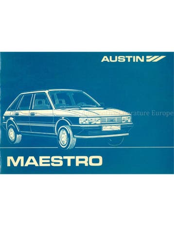 1983 AUSTIN MAESTRO INSTRUCTIEBOEKJE NEDERLANDS