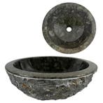 Wasbak | Wastafel | Marmer | 40x40x15 | Natuursteen | Grijs, Verzenden, Nieuw