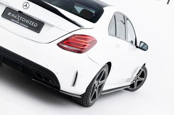 Maxton Diffuser splitters (zijkant) Mercedes-Benz C AMG-Line, Auto diversen, Tuning en Styling, Verzenden