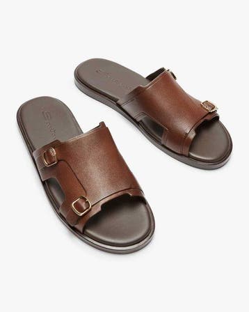 Santoni - Slippers - Maat: EU 44 - Nieuw in doos, Nieuw