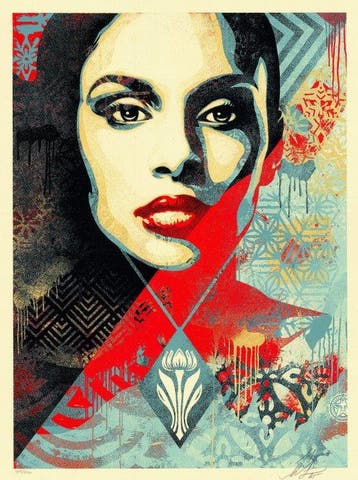 Shepard Fairey (OBEY) (1970) - SPRING FORTH