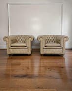 Chesterfield style - Fauteuil (2) - Leder - club
