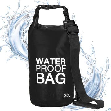 Drybag | Waterdichte Tas | 20 Liter | Zwart, Ophalen of Verzenden