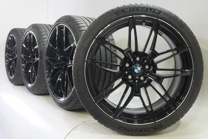 BMW M3 M4 G80 G82 825M 19 & 20 inch velgen Michelin Zomerban, Auto-onderdelen, Banden en Velgen, Velg(en), Gebruikt, 19 inch, Zomerbanden