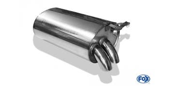 FOX Mercedes SL type R129 einddemper Ø70mm - 2x55 type 28 -, Verzenden, Nieuw