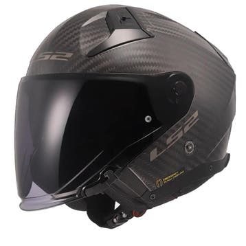 LS2 OF603 Infinity II Glossy Carbon Jethelm, Jethelm, XXL, Nieuw met kaartje, Overige merken