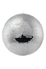 Discobal Ø 50 cm Professioneel Discobol Groot Zilver Spiegel, Ophalen of Verzenden, Nieuw, Feestartikel, Carnaval