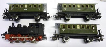 Märklin H0 - 3029, 3x 4040 - Treinset (4) - TenderstoomLoc +, Nieuw