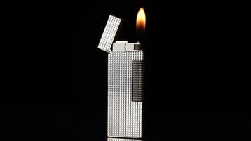 Dunill - Hobnail Pattern Rollagas Lighter - Aansteker -, Nieuw