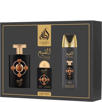 Lattafa Pride Al Qiam Gold Eau de Parfum Giftset - 320ml, Ophalen of Verzenden, Nieuw, Overige typen