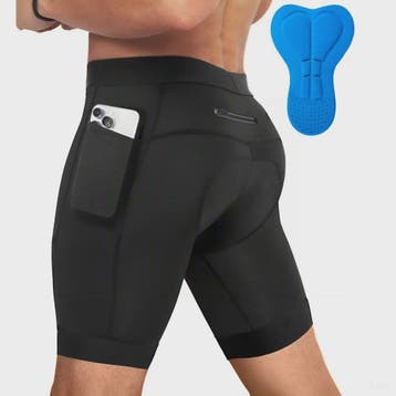 Heren Fietsbroek Performance met 3D Zeem - Ademend, Sneldrog, Verzenden, Nieuw