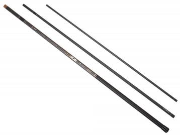 Carbon Schepnetsteel 2,70 - 4 meter 3-delig - Roofvis XL, Verzenden, Nieuw, Net of Fuik