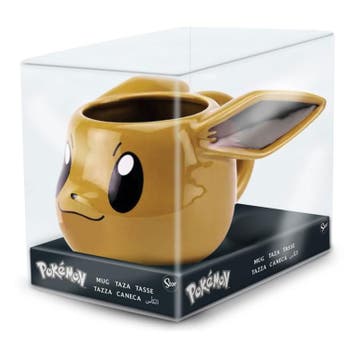 PokÃ©mon 3D Mug Eevee 385 ml (Cups & Mugs, New & Pre-order, Verzenden, Zo goed als nieuw
