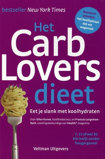 Het carb lovers dieet - Ellen Kunes 9789048305896, Verzenden, Gelezen, Ellen Kunes