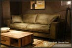 Stoere Bank Colorado 236cm onderhoudsvriendelijk microvezel, Huis en Inrichting, Banken | Bankstellen, Rechte bank, Stof, 200 tot 250 cm