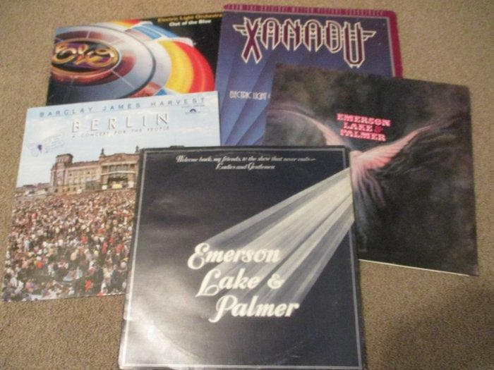 Electric Light Orchestra, Emerson Lake & Palmer, Barclay, Cd's en Dvd's, Vinyl Singles