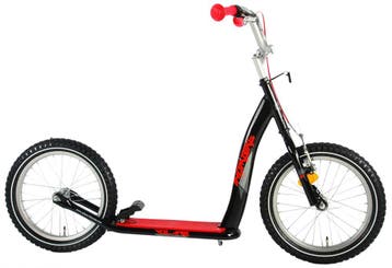 Volare Step - Jongens en Meisjes - 16 inch - Zwart/Rood, Fietsen en Brommers, Steps, Verzenden, Nieuw