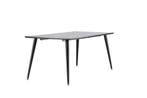 Eettafel - Auke - 180x90 cm - Zwart - Jörn, Verzenden, Nieuw