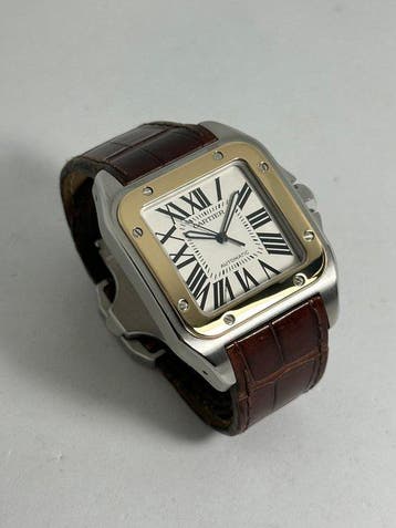 Cartier - Santos 100 - 2656 - Heren - 2000-2010, Nieuw