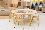Stoelen/stoeltjes (hout/metaal)  in 5 maten en 8 kleuren, Kinderen en Baby's, Ophalen of Verzenden, Nieuw, Overige typen