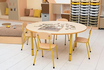 Stoelen/stoeltjes (hout/metaal)  in 5 maten en 8 kleuren, Ophalen of Verzenden, Nieuw, Overige typen