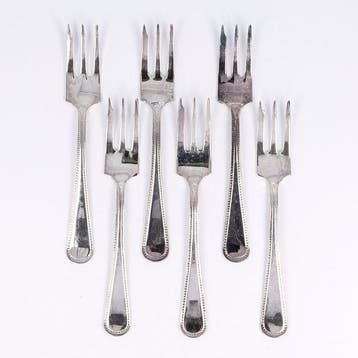 M.J. Gerritsen. - Taartvork (6) - .999 zilver