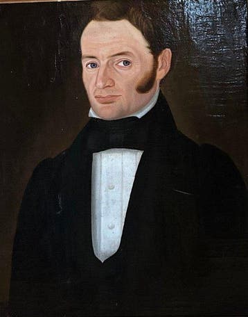 Oostenrijkse school (XIX) - Portrait of noble man
