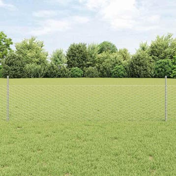 vidaXL Gelaste draadhek 10 x 0,5 m (B x H), Verzenden, Nieuw, IJzer