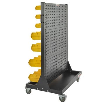 Verrijdbare trolley met 48 magazijnbakken – verrijdbaar, Ophalen of Verzenden, Nieuw