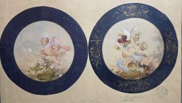 Alice Baumgartner (XIX), Werkplaats van - Entwurf von, Antiek en Kunst, Kunst | Schilderijen | Klassiek