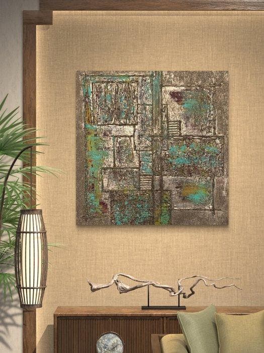 LeeJaimy - MATERIAL MEMORY, Antiek en Kunst, Kunst | Schilderijen | Modern