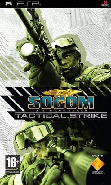 PSP SOCOM: U.S. Navy SEALs Tactical Strike, Verzenden, Zo goed als nieuw