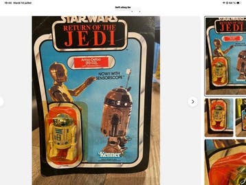 Star Wars: Return of the Jedi - Kenner - - Film rekwisiet, Nieuw