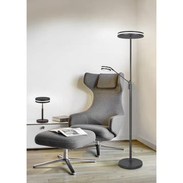 LED Vloerlamp - Trion Franco - 41.5W - Aanpasbare Kleur -, Huis en Inrichting, Ophalen of Verzenden, Nieuw, Metaal, Overige fittingen