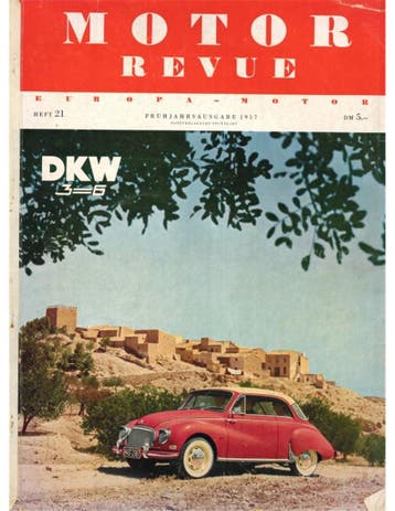 1957 MOTOR REVUE MAGAZINE 21 DUITS, Nieuw, Author