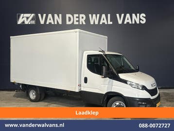 Iveco Daily | 35C16H 157pk Bakwagen Laadklep Euro6 Dubbel, Gebruikt, Euro 6, Iveco, Wit