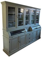 Buffetkast Bastiaan Engels groen - Engels groen 260cm, Huis en Inrichting, Kasten | Buffetkasten, Ophalen of Verzenden, Nieuw
