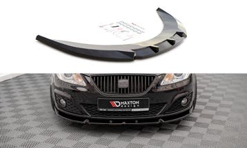 Voorspoiler V.1 Seat Exeo Maxton Glans Zwart, Auto-onderdelen, Ophalen of Verzenden, Nieuw
