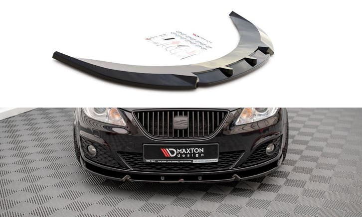 Voorspoiler V.1 Seat Exeo Maxton Glans Zwart, Auto-onderdelen, Carrosserie en Plaatwerk, Ophalen of Verzenden
