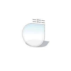 Vloerplaat druppel 1250x1250mm glas 6mm, Huis en Inrichting, Kachels, Ophalen of Verzenden